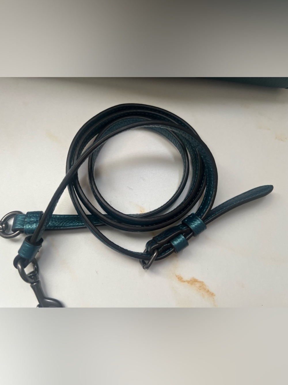 Coach Carrie metallic purse - Picture 9 of 15